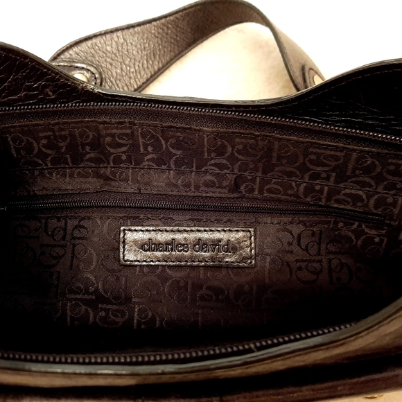 Charles David Black Leather Purse - Picture 4 of 7